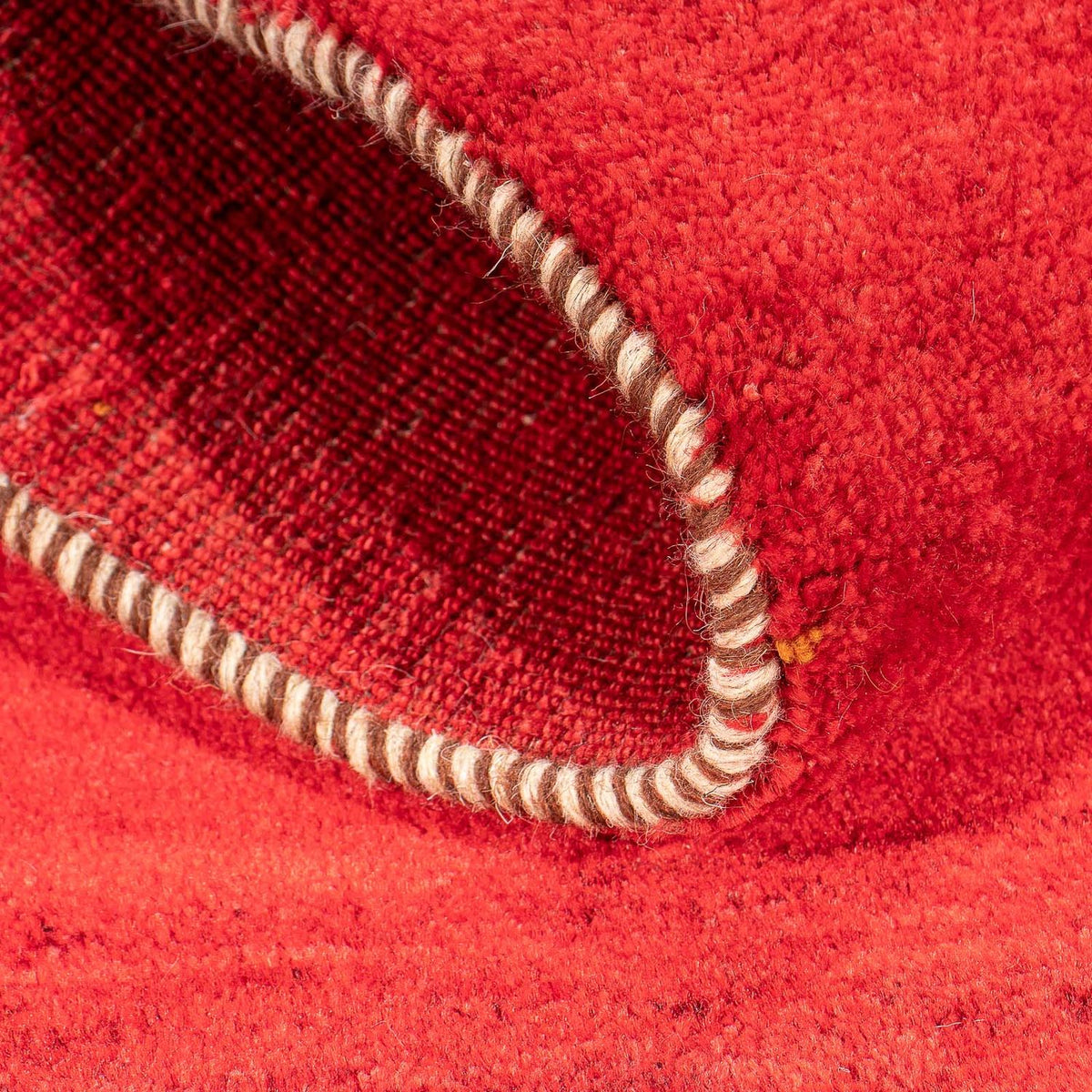 Tappeto Gabbeh - Loribaft Persero - 140 x 72 cm - rosso scuro