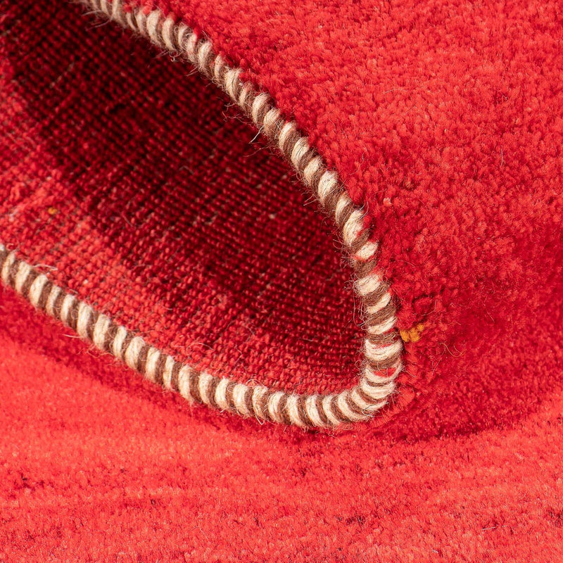 Tappeto Gabbeh - Loribaft Persero - 140 x 72 cm - rosso scuro