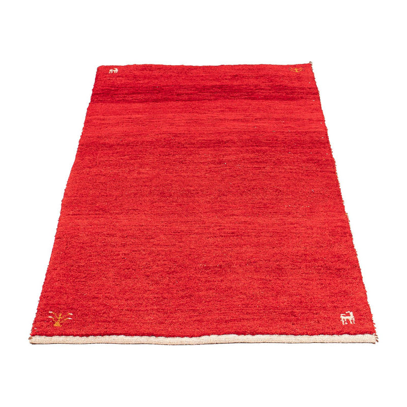 Tappeto Gabbeh - Loribaft Persero - 140 x 72 cm - rosso scuro