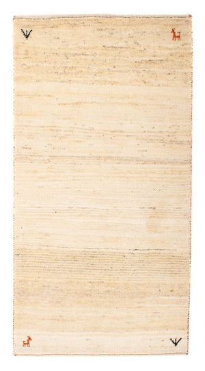 Tappeto Gabbeh - Loribaft Persero - 129 x 73 cm - beige