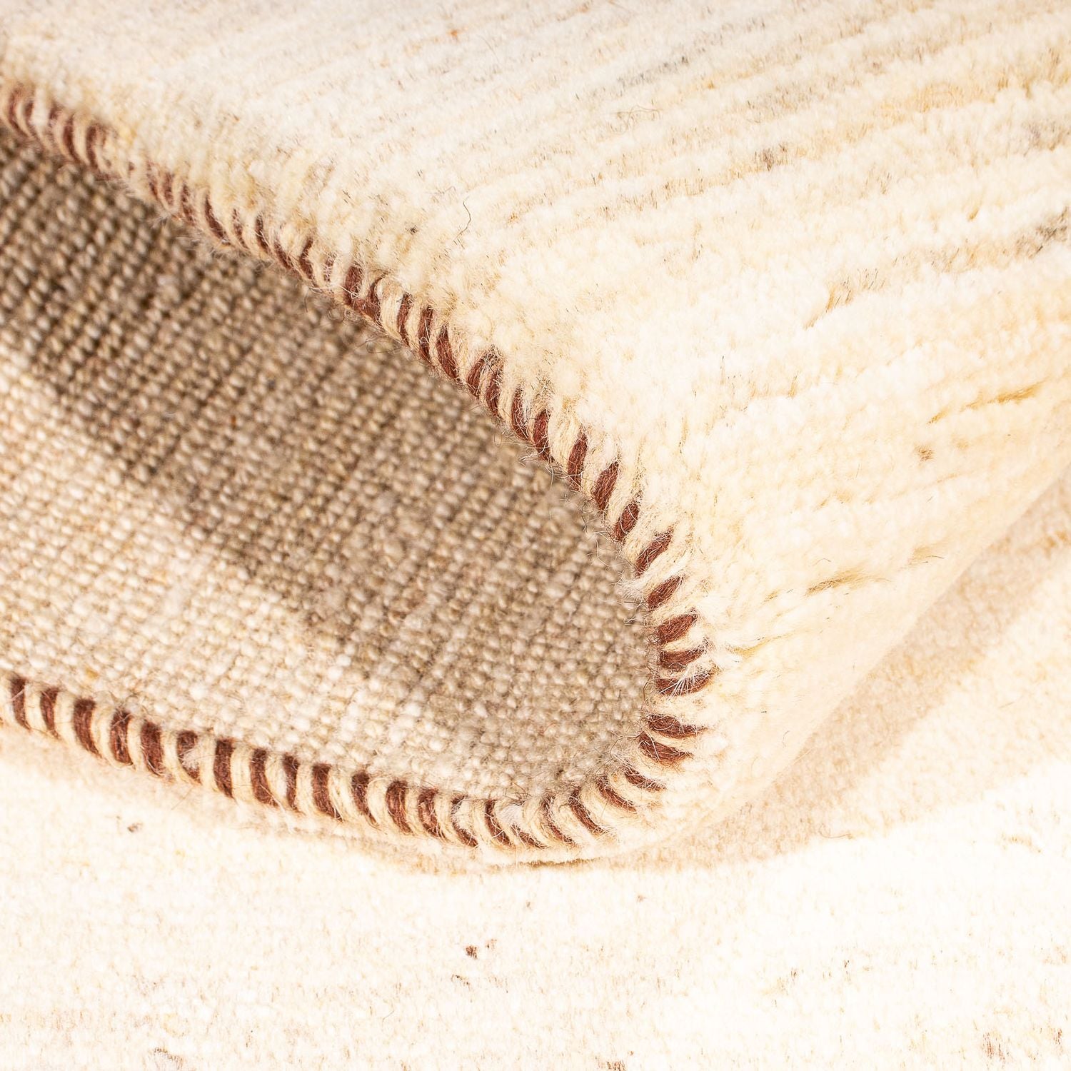 Tappeto Gabbeh - Loribaft Persero - 129 x 73 cm - beige