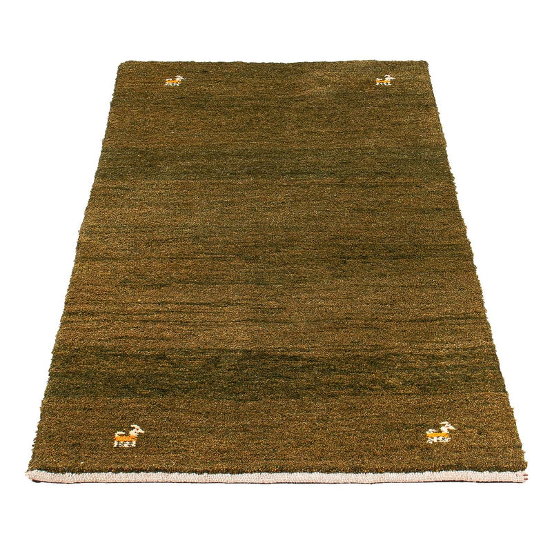 Tappeto Gabbeh - Loribaft Persero - 144 x 70 cm - marrone scuro