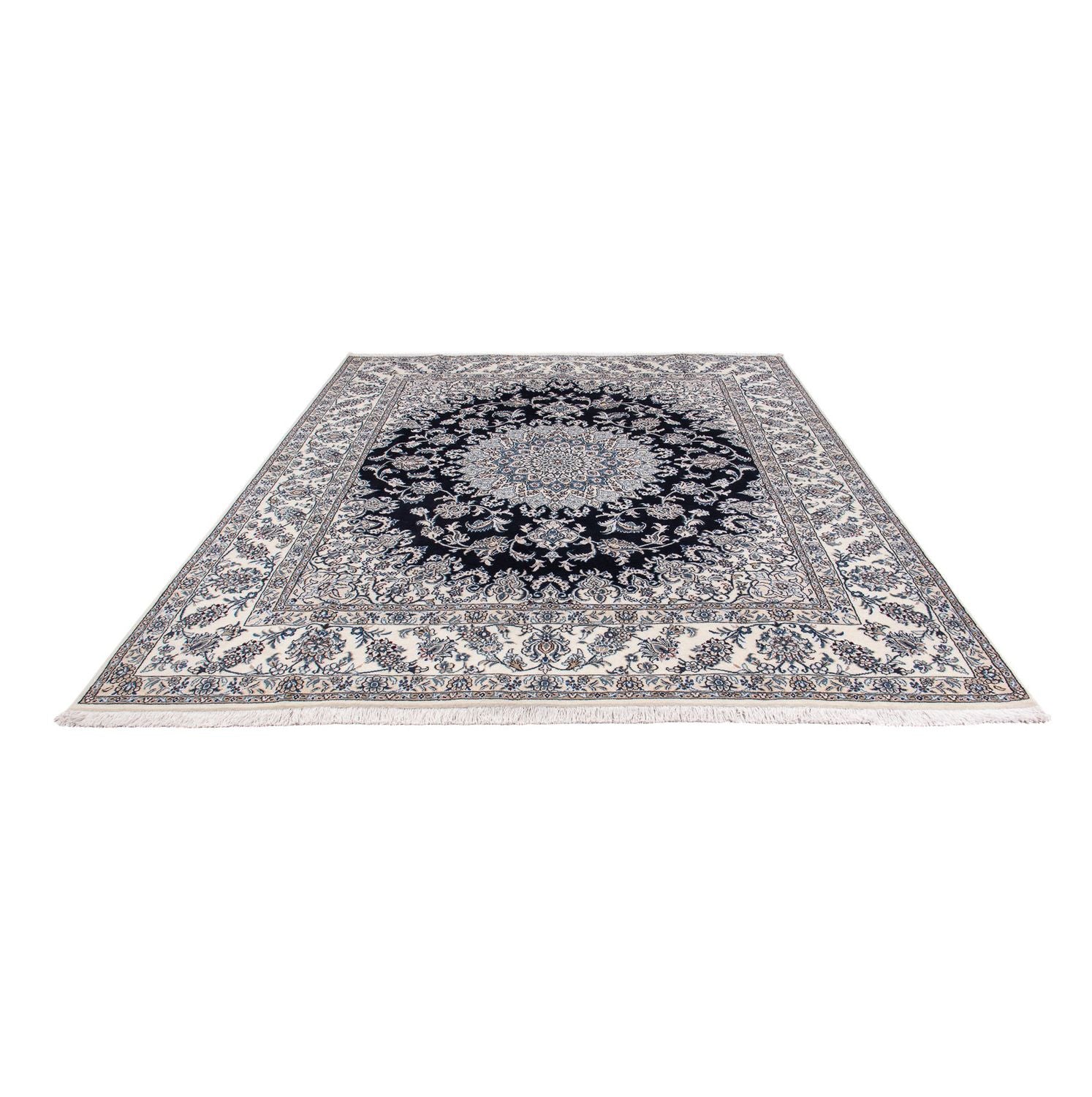 Tappeto Persero - Nain - 300 x 245 cm - blu scuro