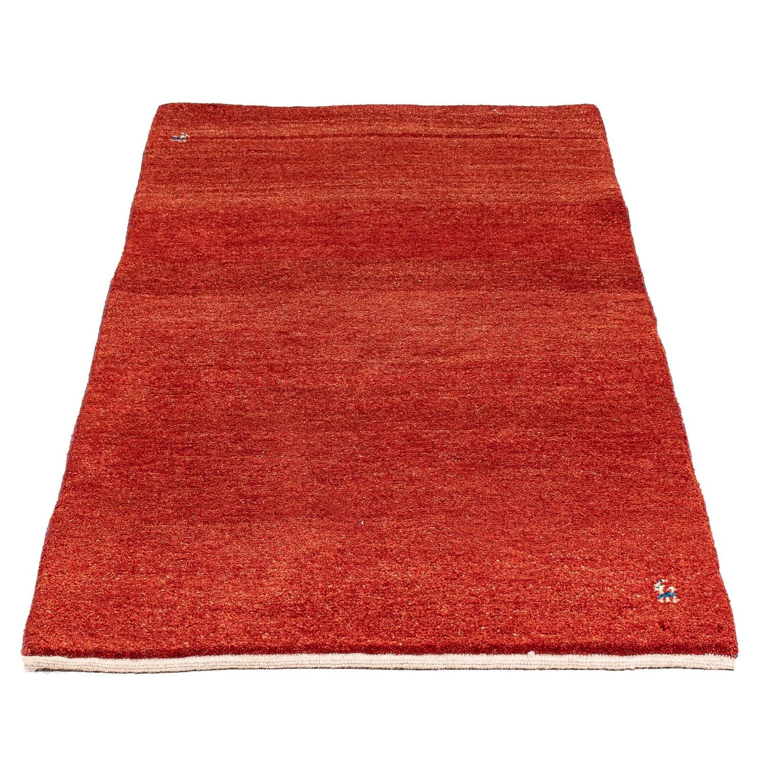 Tappeto Gabbeh - Loribaft Persero - 142 x 75 cm - ruggine