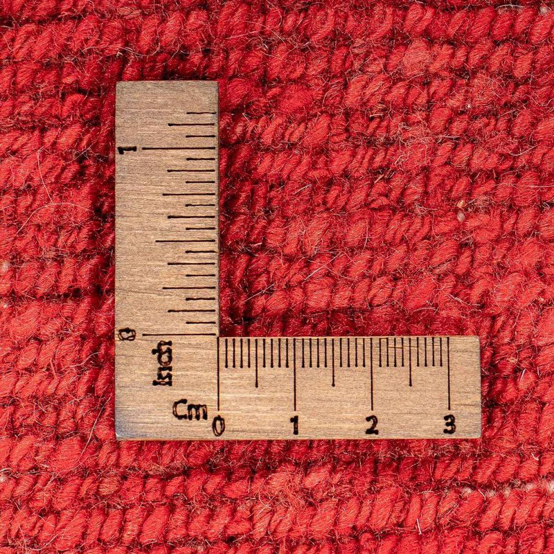 Tappeto Gabbeh - Loribaft Persero - 134 x 68 cm - rosso scuro