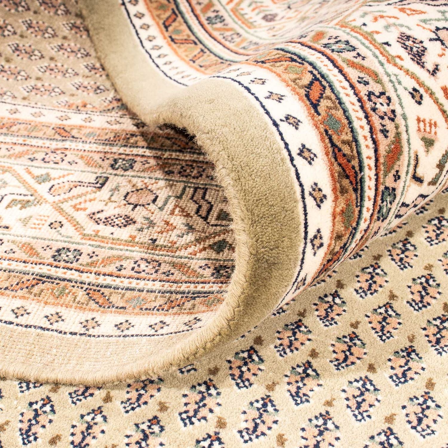 Tappeto orientale - Mir - Indus - 238 x 176 cm - beige chiaro