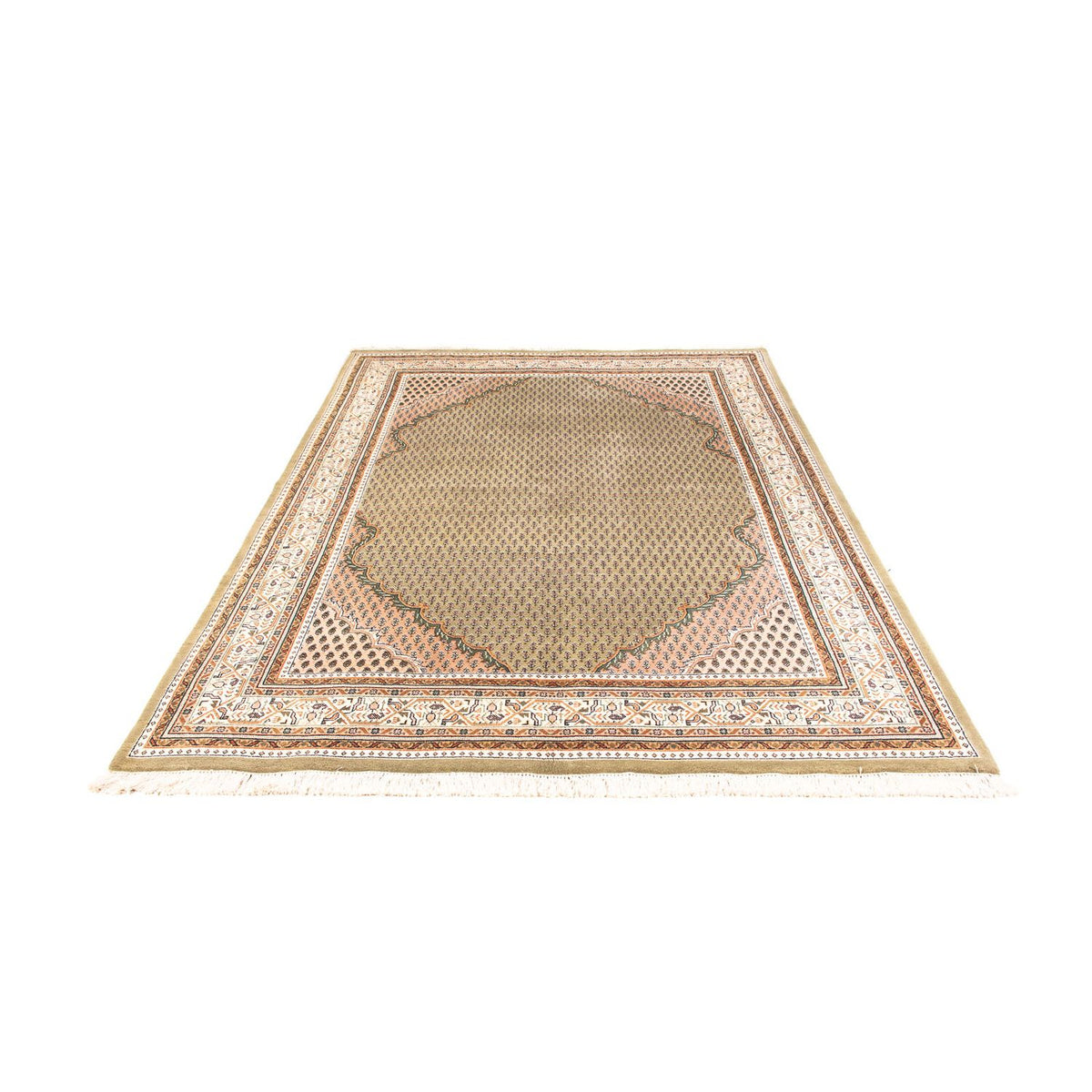 Tappeto orientale - Mir - Indus - 238 x 176 cm - beige chiaro