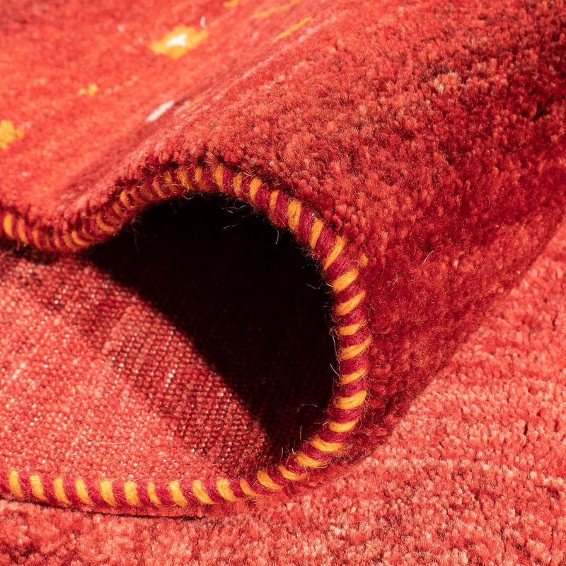 Tappeto Gabbeh - Loribaft Persero - 248 x 180 cm - rosso scuro