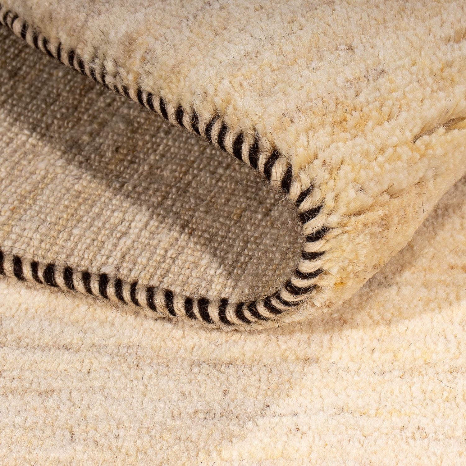 Tappeto Gabbeh - Loribaft Persero - 140 x 75 cm - beige