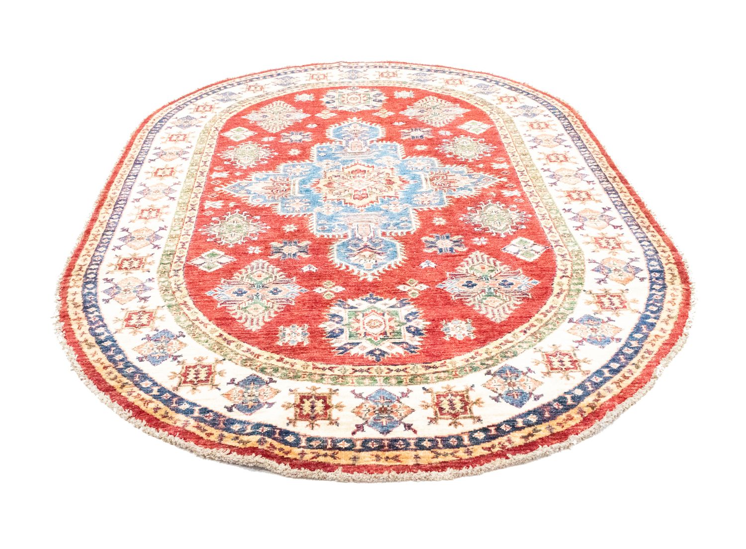 Tappeto Ziegler ovale  - 211 x 141 cm - rosso