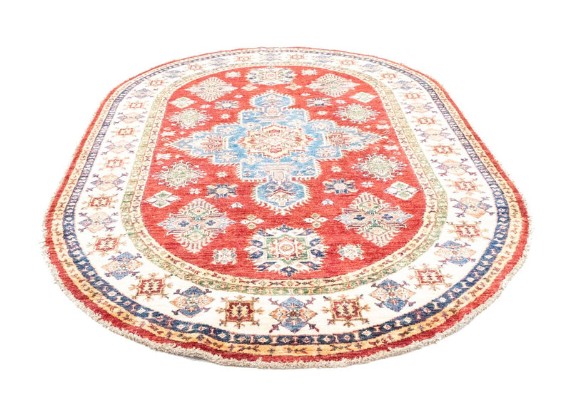 Tappeto Ziegler ovale  - 211 x 141 cm - rosso