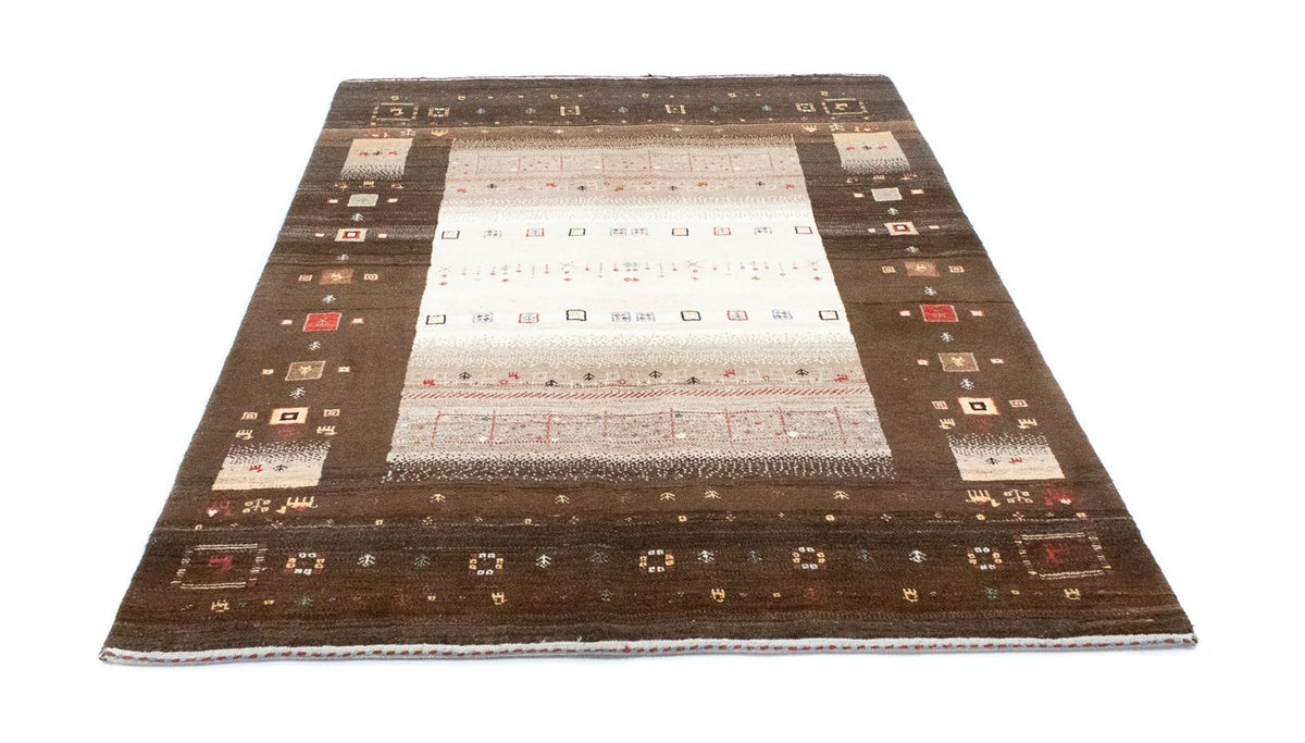 Tappeto Gabbeh - Loribaft Persero - 194 x 148 cm - marrone