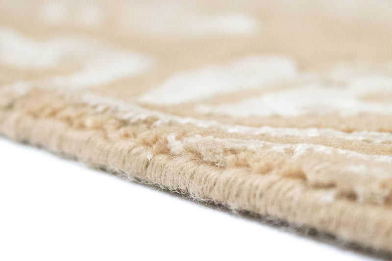 Tappeto di design - 182 x 127 cm - marrone