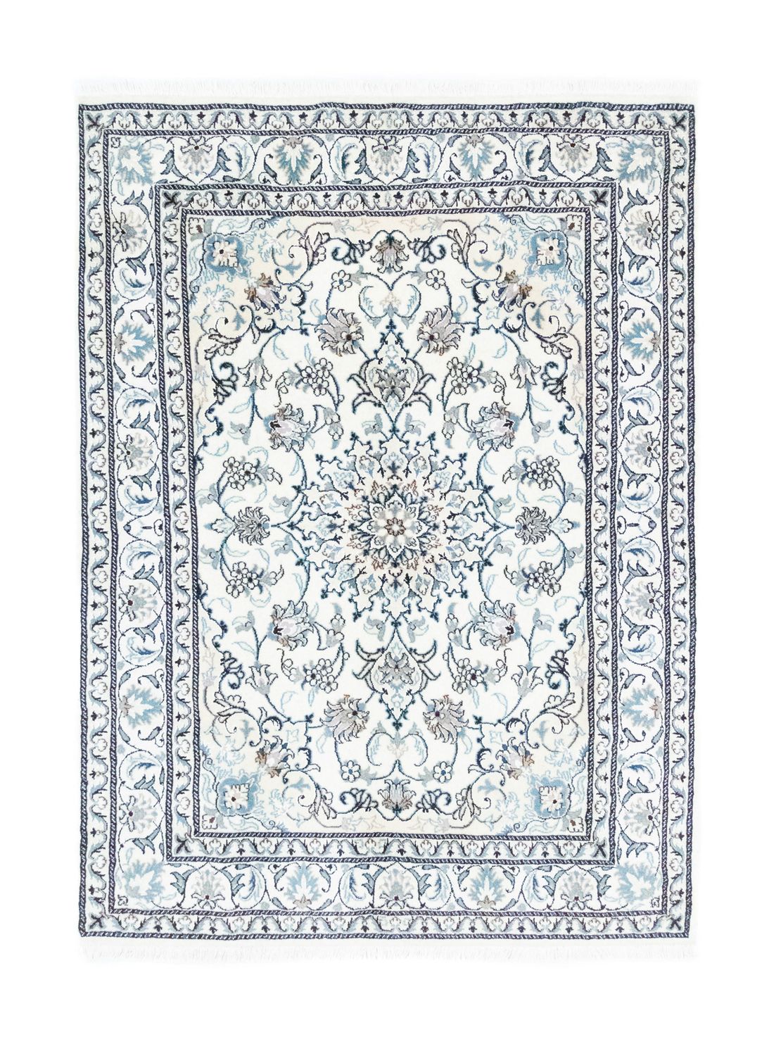 Tappeto Persero - Nain - 200 x 144 cm - bianco naturale