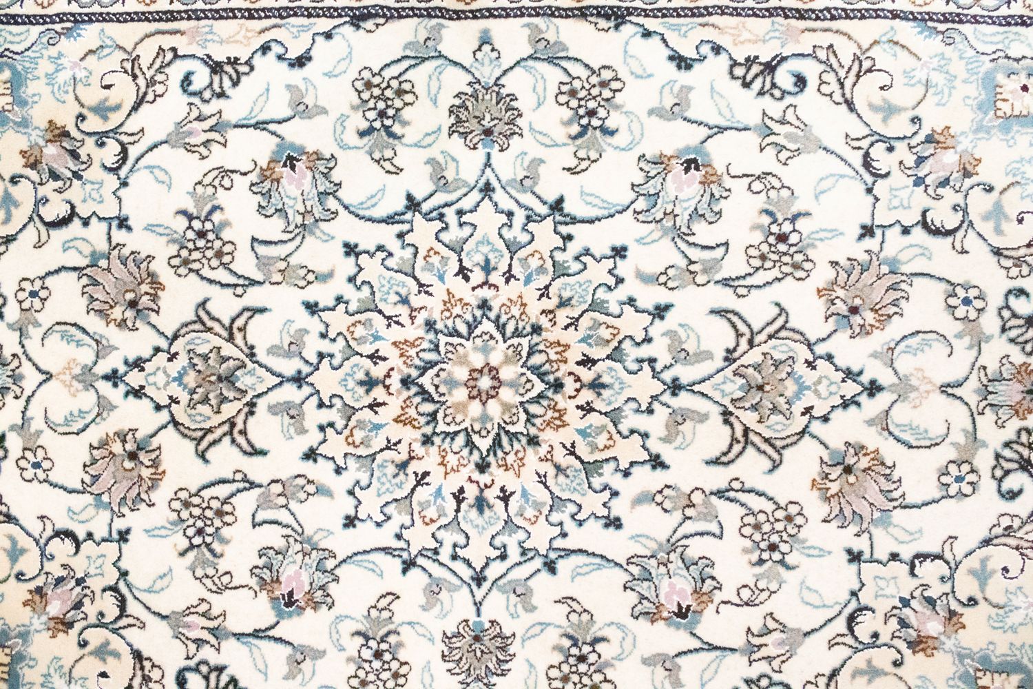 Tappeto Persero - Nain - 200 x 144 cm - bianco naturale