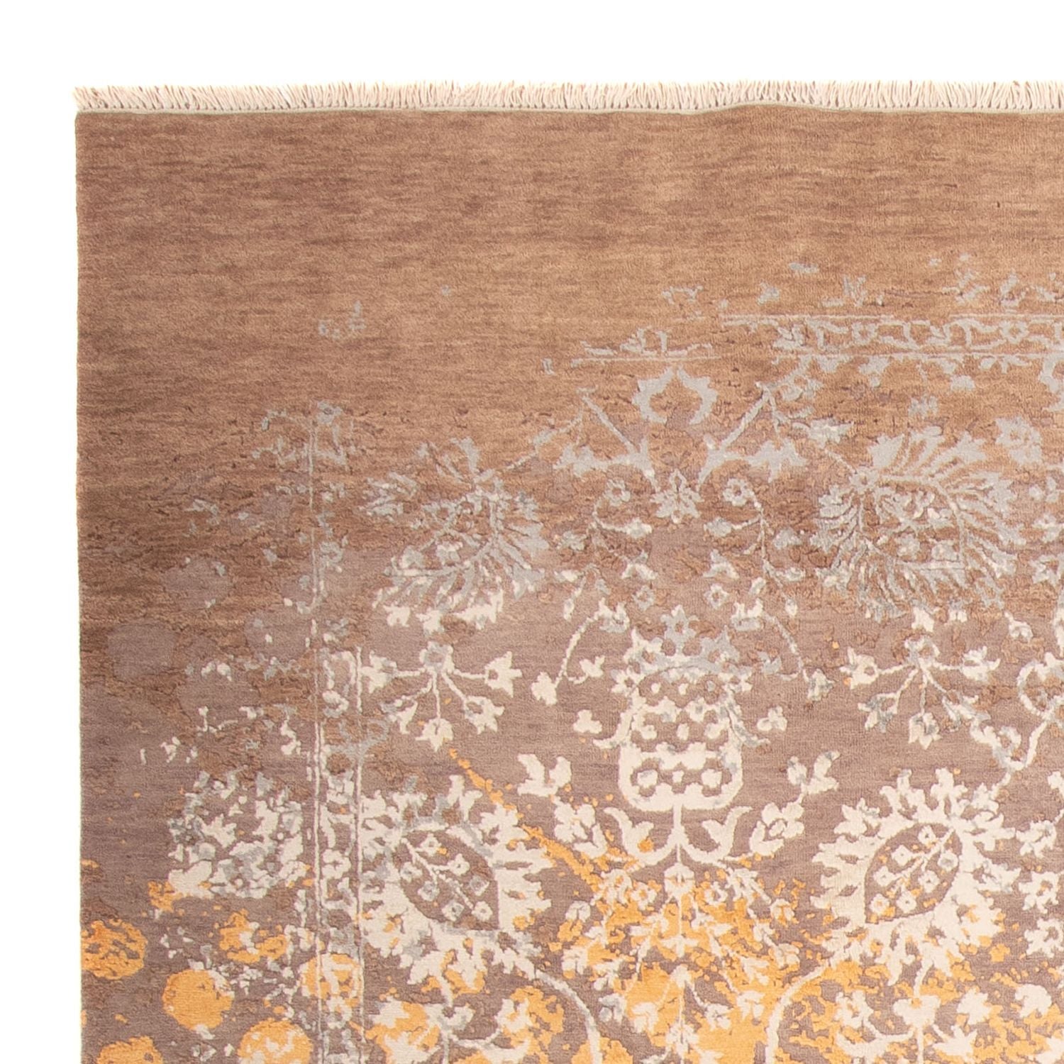 Tappeto di design - 301 x 237 cm - marrone
