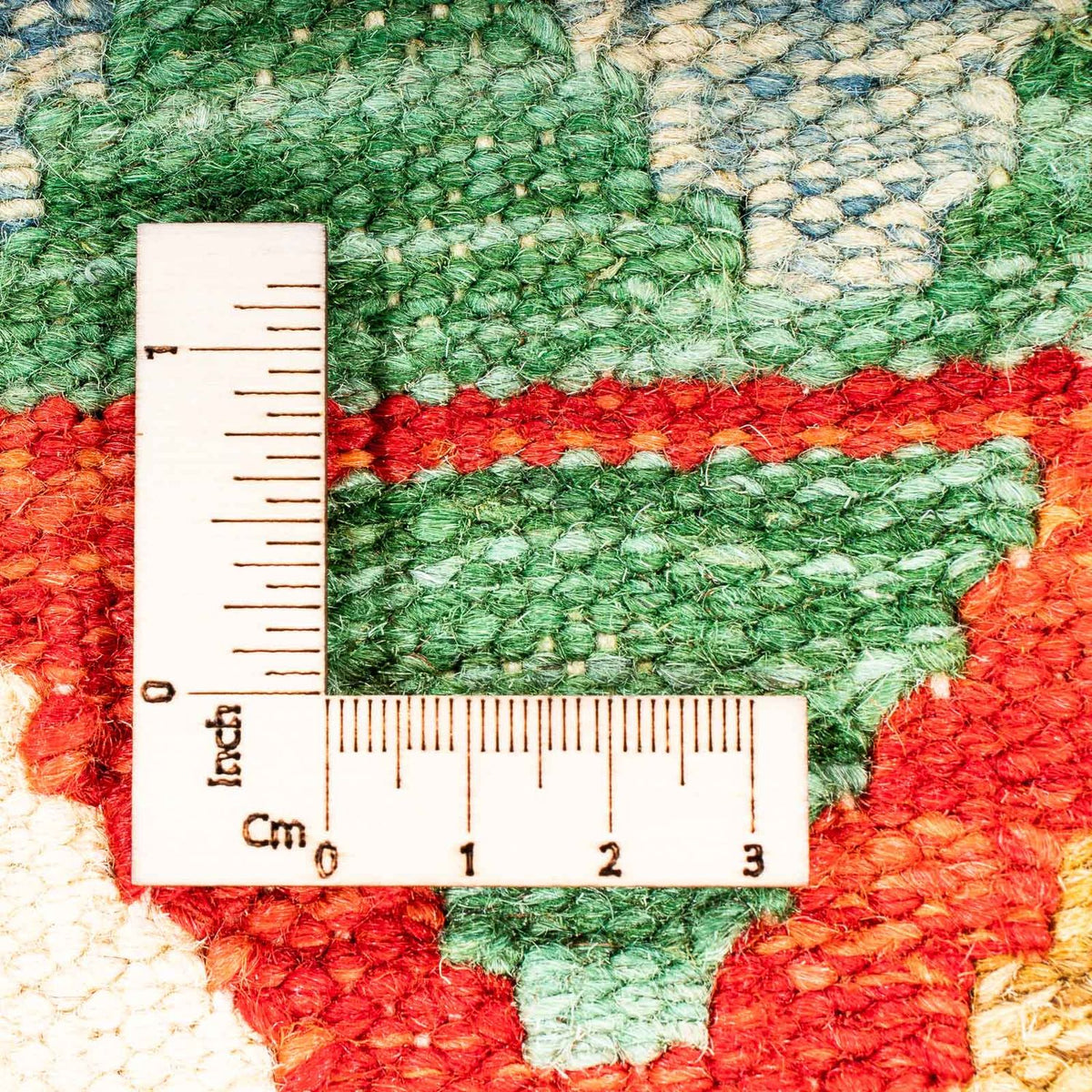 Tappeto Kelim - Splash - 154 x 102 cm - ruggine