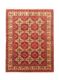 Tappeto afgano - 202 x 152 cm - rosso