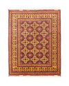 Tappeto afgano 152x190cm - Tappeto orientale - Rettangolo / Ruggine / 152 x 190 cm Rettangolo