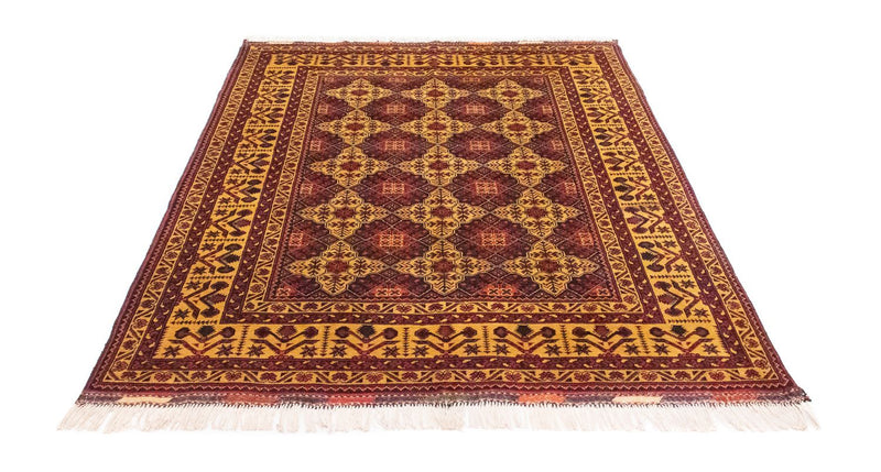 Tappeto afgano - 190 x 152 cm - rosso
