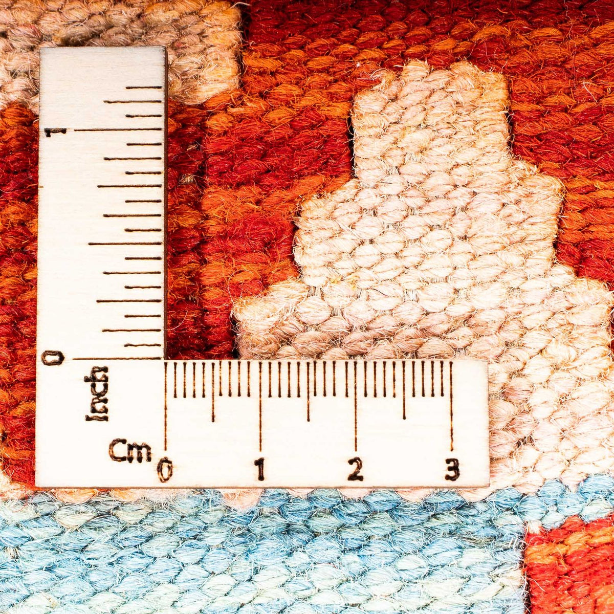 Tappeto Kelim - Splash - 157 x 101 cm - ruggine