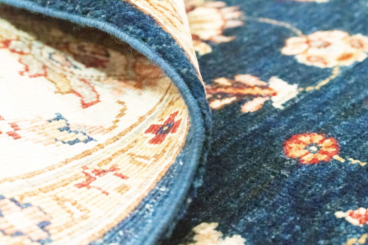 Tappeto Ziegler - 190 x 154 cm - blu