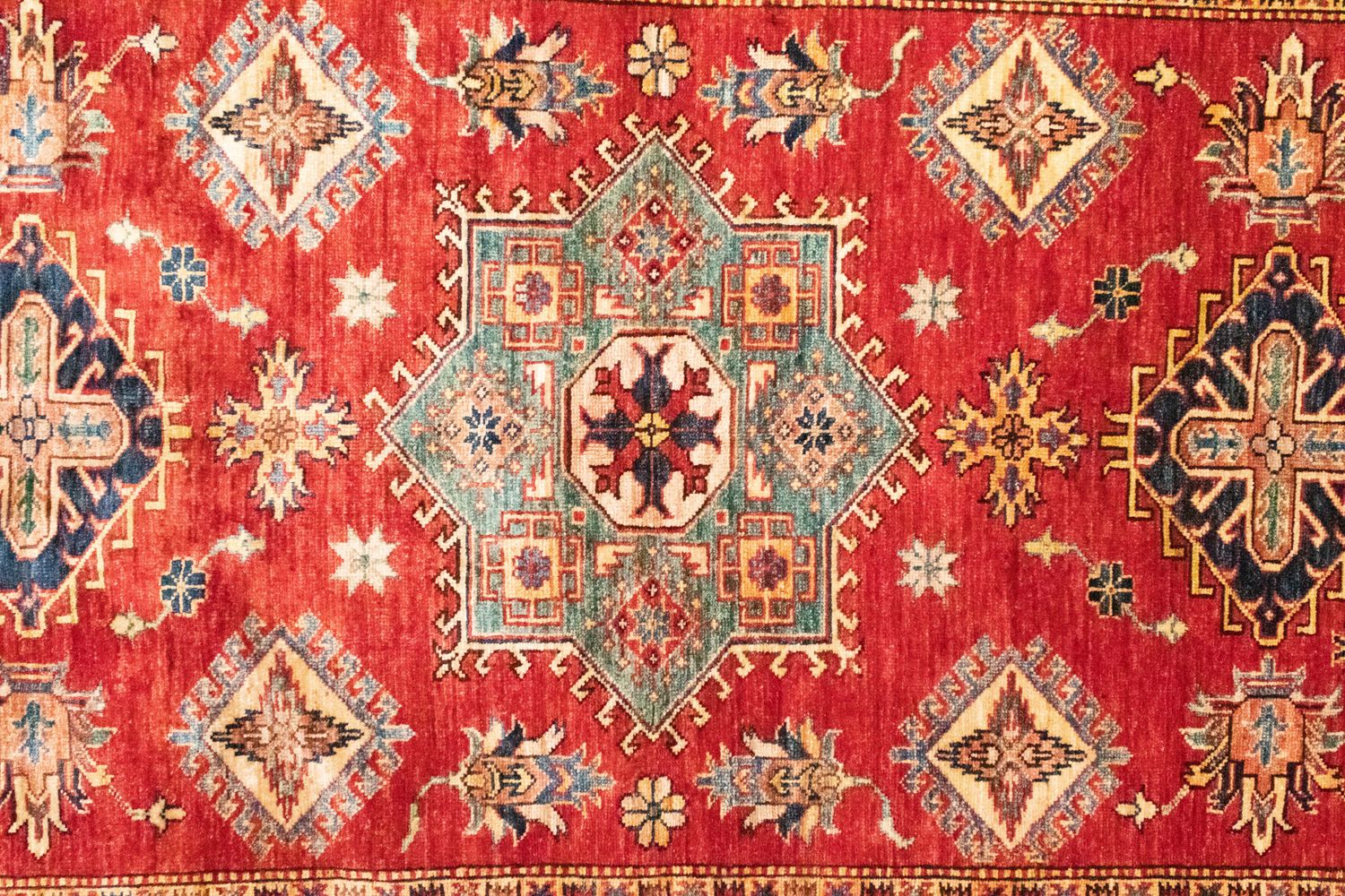 Tappeto Ziegler - Kazak - 207 x 148 cm - arancione
