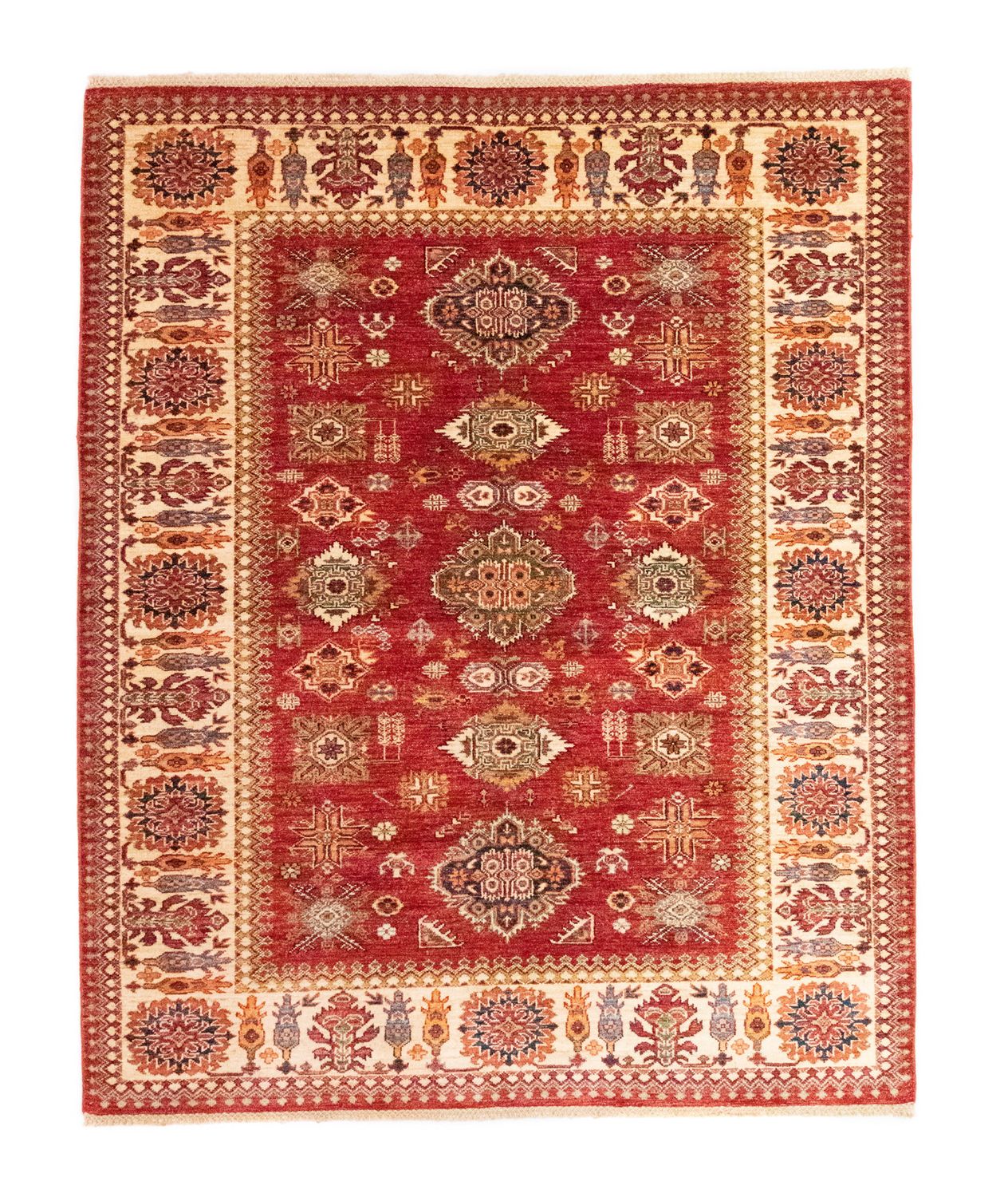 Tappeto Ziegler - Kazak - 199 x 158 cm - ruggine
