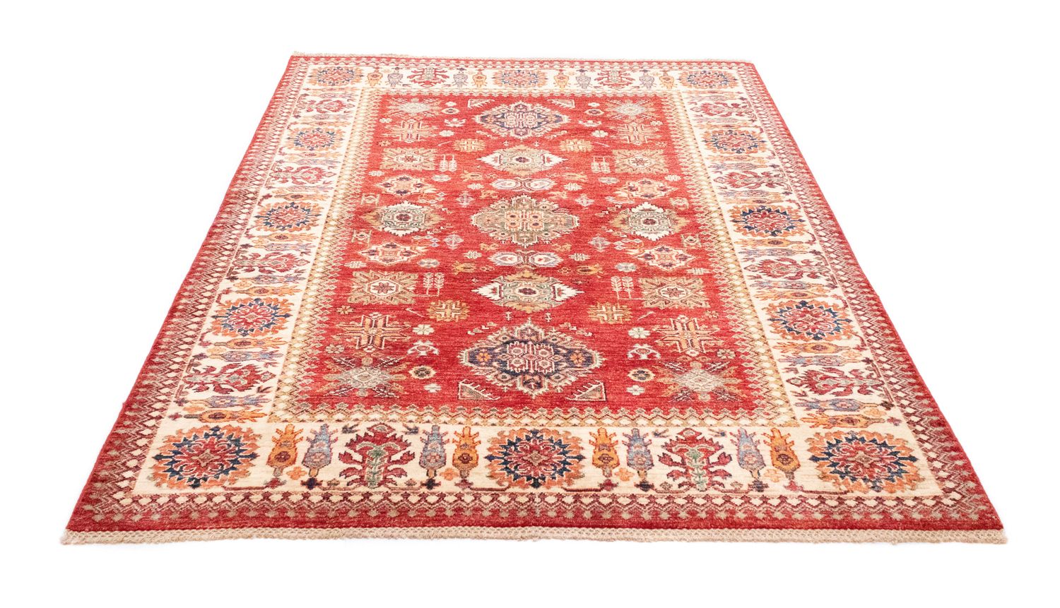 Tappeto Ziegler - Kazak - 199 x 158 cm - ruggine