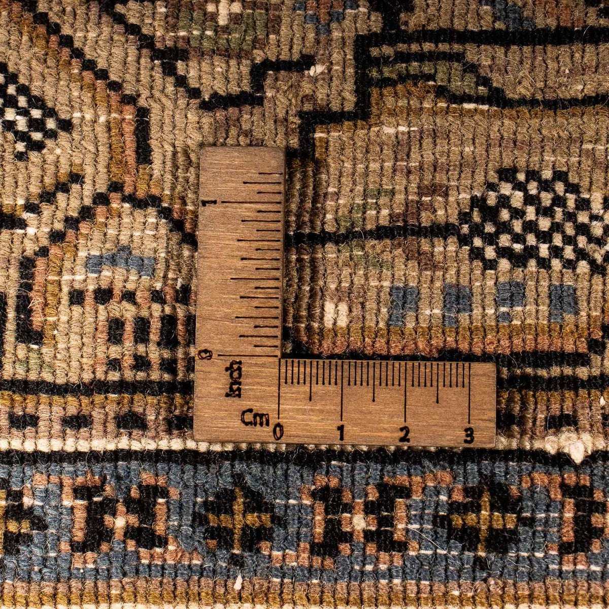 Tappeto orientale - Mir - Indus - 296 x 250 cm - blu scuro