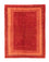 Tappeto Gabbeh - Persero - 188 x 142 cm - arancione