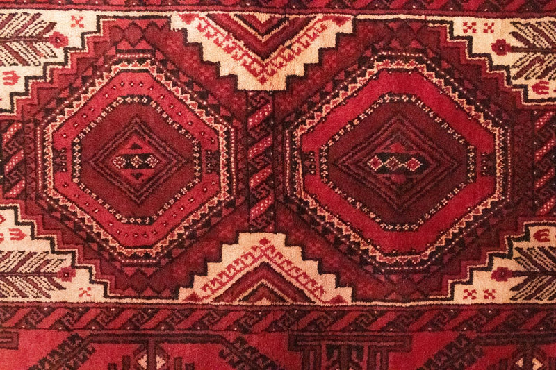 Tappeto corsia Tappeto Belutsch - 178 x 103 cm - rosso