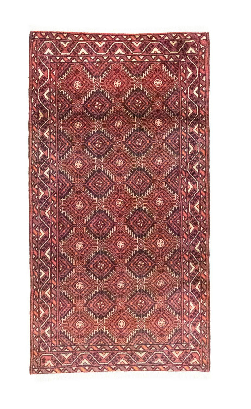 Tappeto corsia Tappeto Belutsch - 187 x 95 cm - marrone