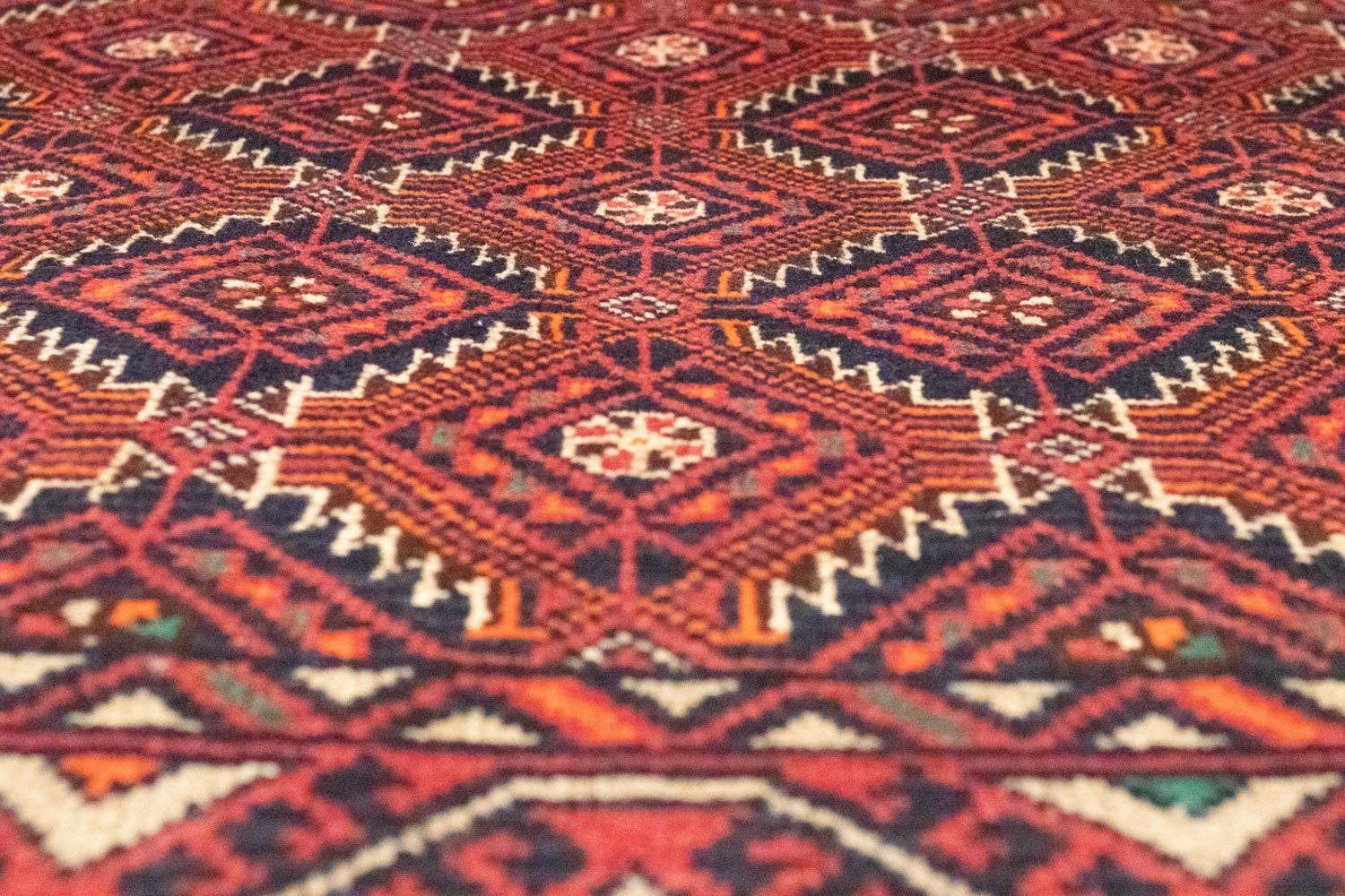 Tappeto corsia Tappeto Belutsch - 187 x 95 cm - marrone