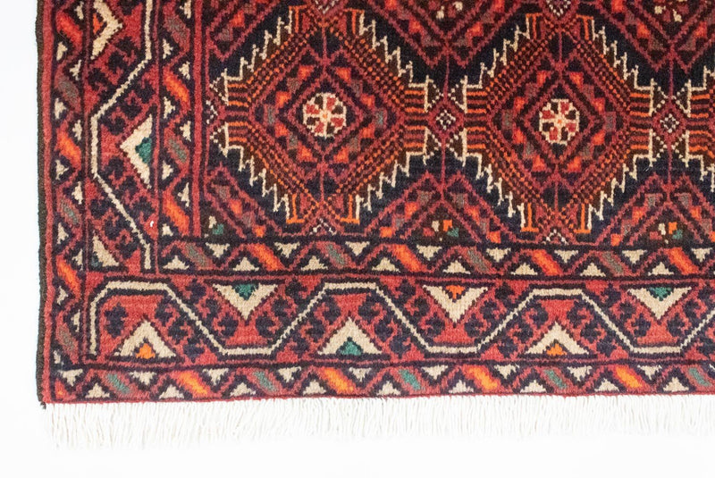 Tappeto corsia Tappeto Belutsch - 187 x 95 cm - marrone