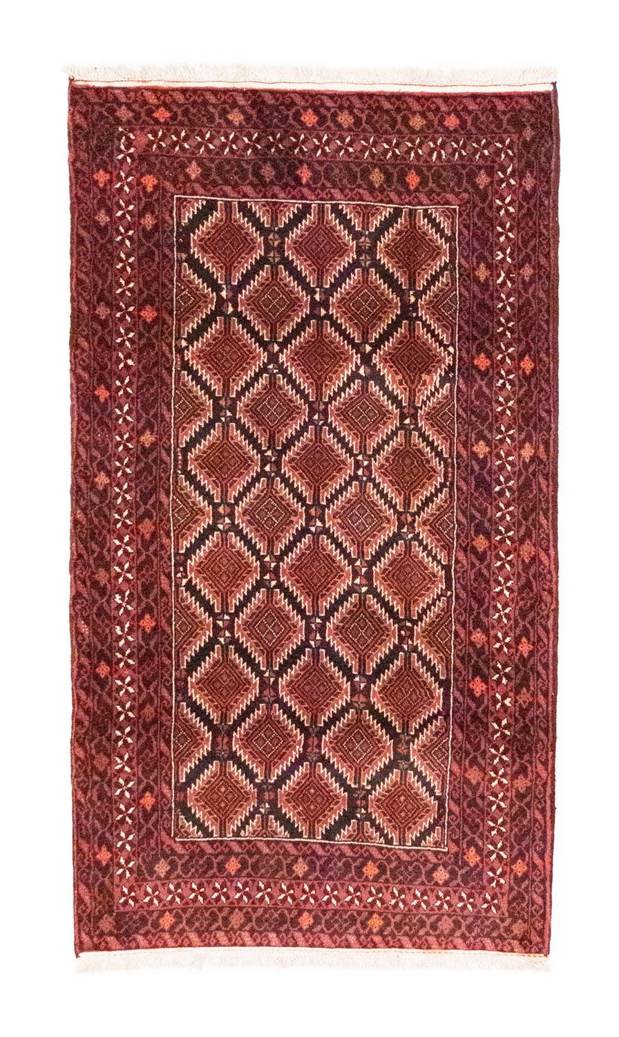 Tappeto corsia Tappeto Belutsch - 185 x 102 cm - marrone