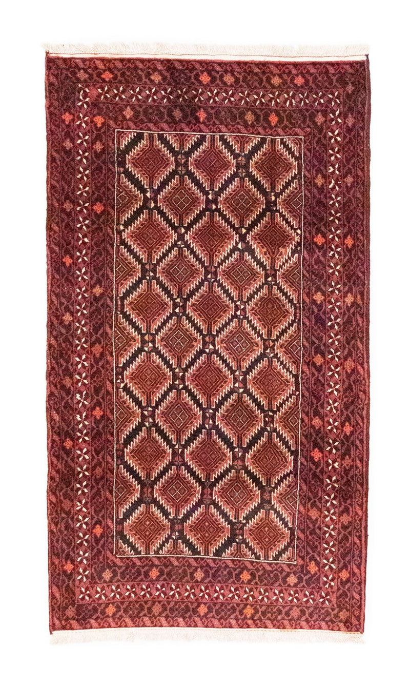 Tappeto corsia Tappeto Belutsch - 185 x 102 cm - marrone