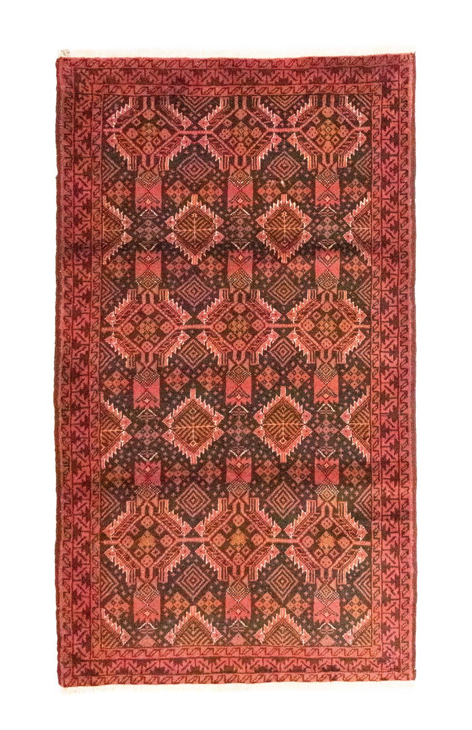 Tappeto corsia Tappeto Belutsch - 195 x 110 cm - arancione