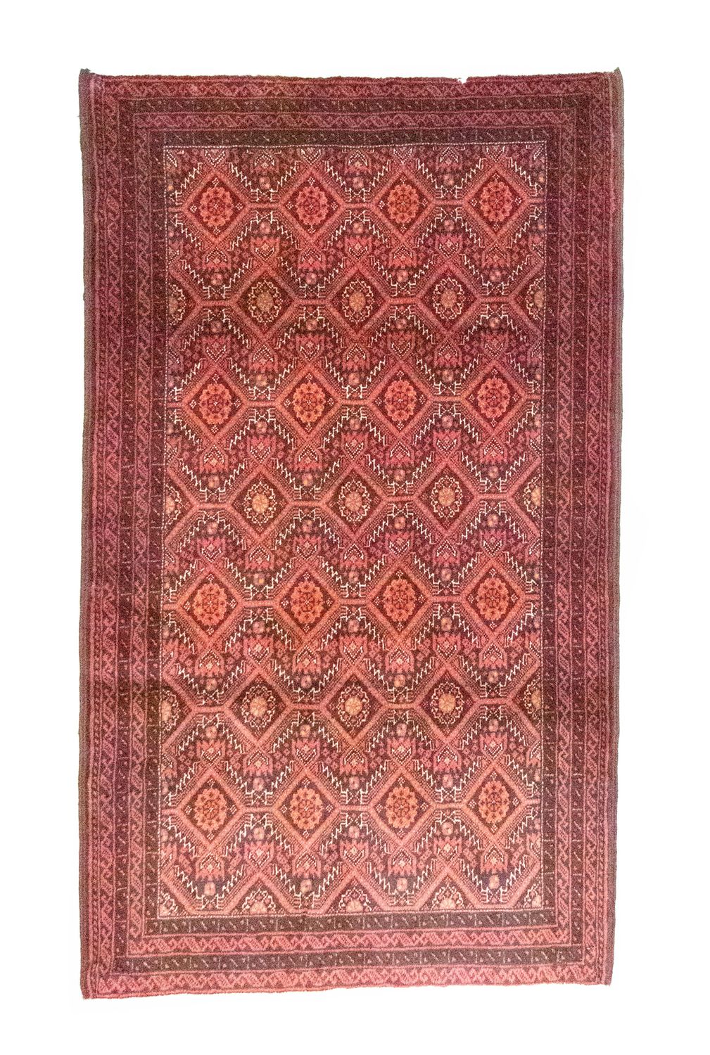Tappeto corsia Tappeto Belutsch - 177 x 100 cm - ruggine