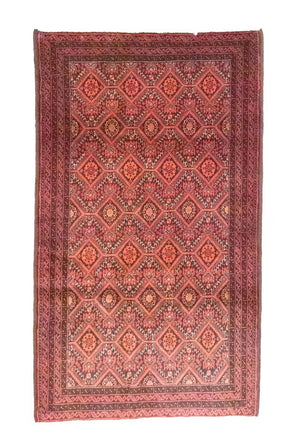 Tappeto corsia Tappeto Belutsch - 177 x 100 cm - ruggine