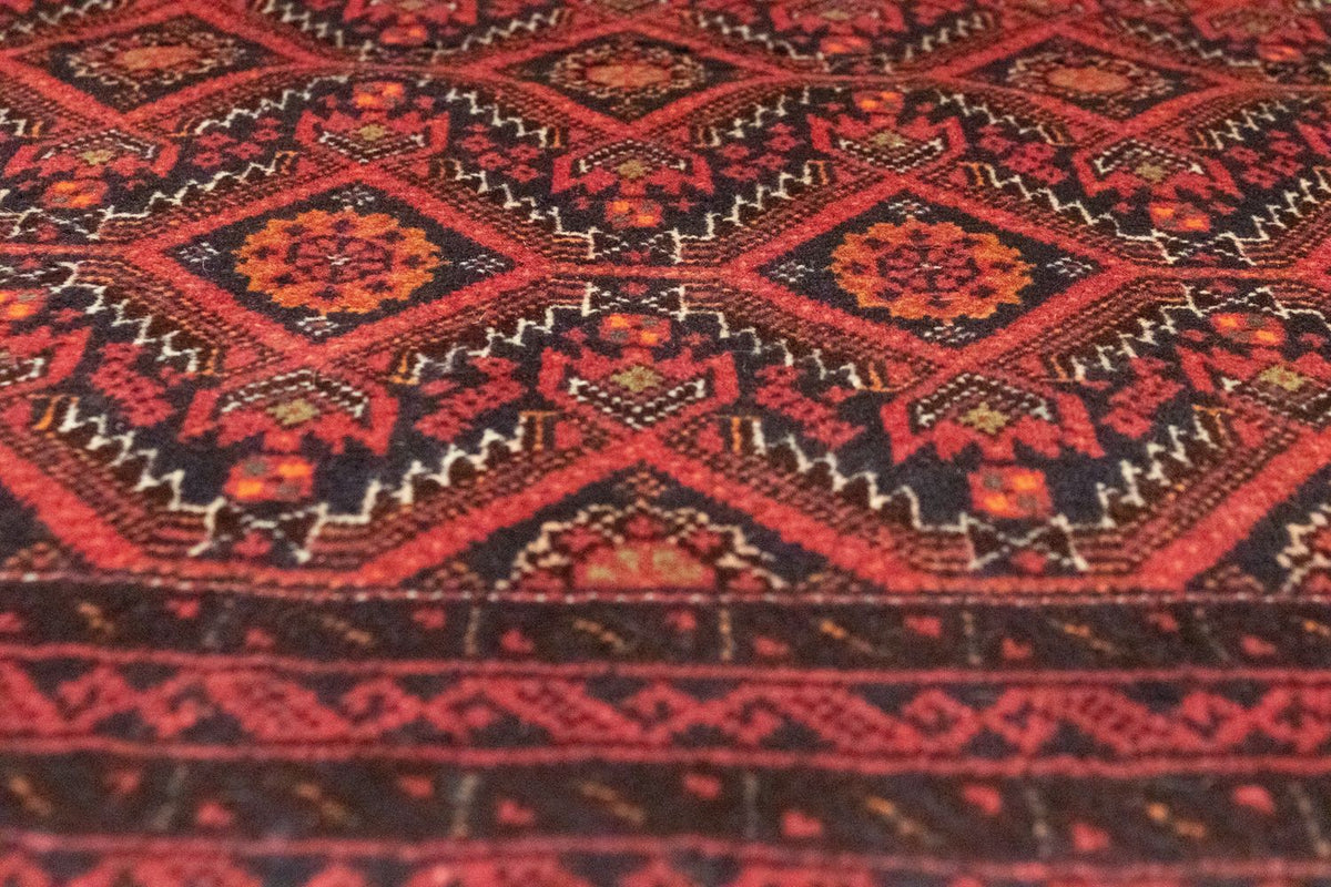 Tappeto corsia Tappeto Belutsch - 177 x 100 cm - ruggine