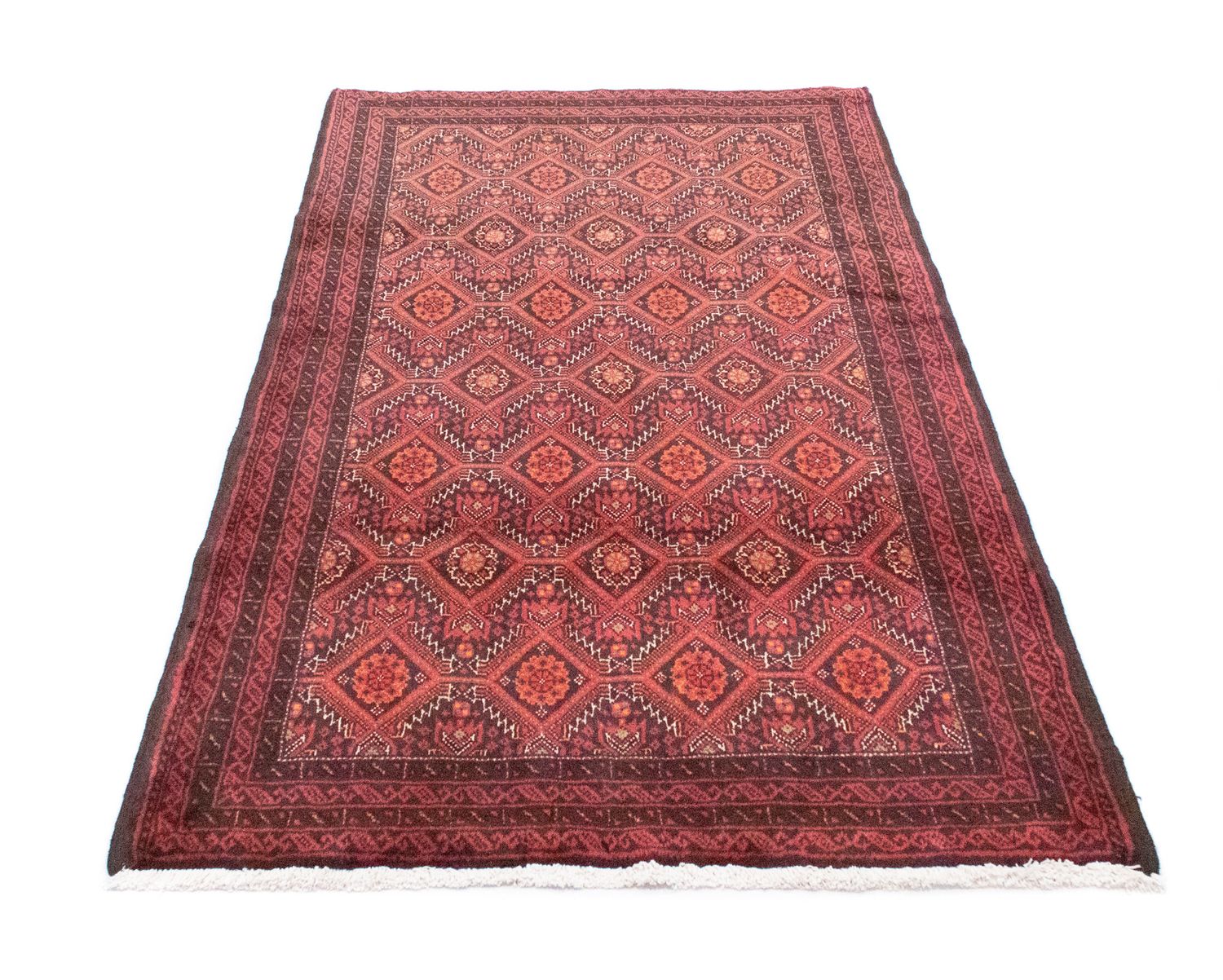 Tappeto corsia Tappeto Belutsch - 177 x 100 cm - ruggine