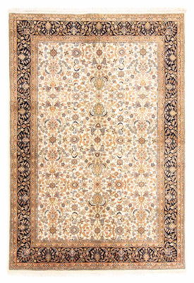 Tappeto orientale - Keshan - Indo - 242 x 170 cm - beige
