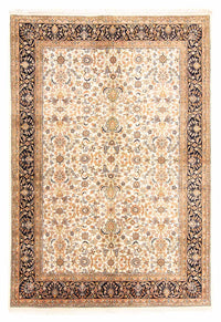 Tappeto orientale - Keshan - Indo - 242 x 170 cm - beige