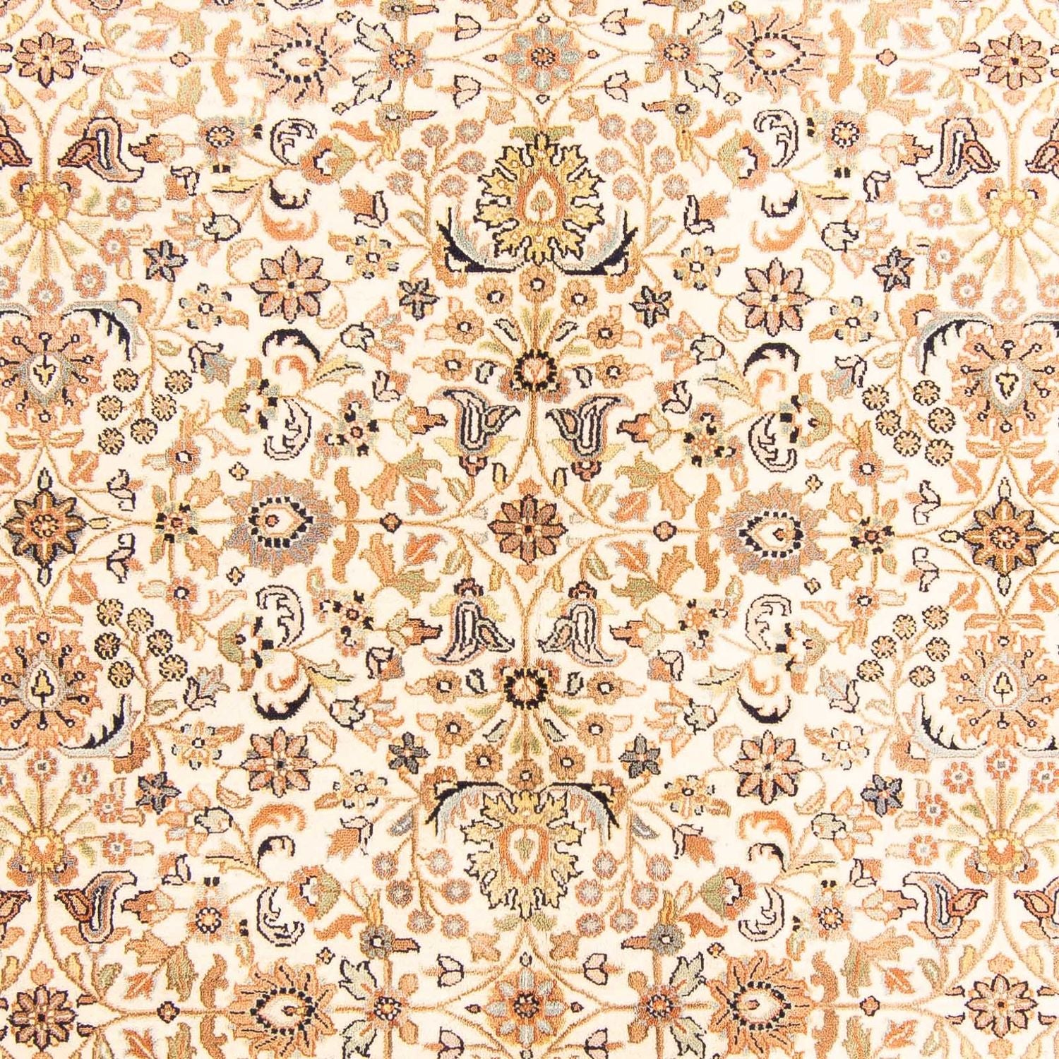 Tappeto orientale - Keshan - Indo - 242 x 170 cm - beige