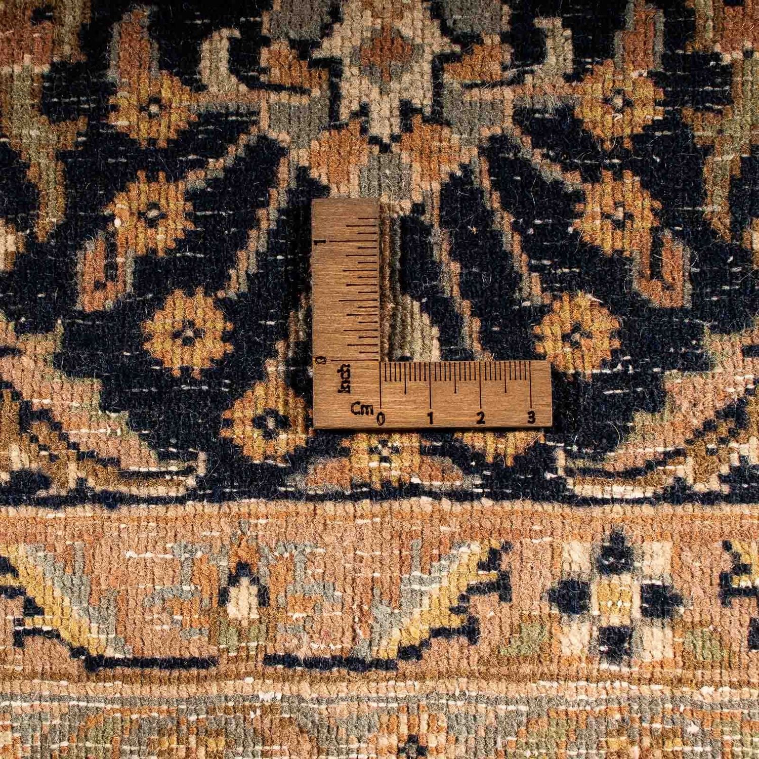 Tappeto orientale - Keshan - Indo - 242 x 170 cm - beige