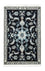 Tappeto Persero - Nain - 131 x 90 cm - blu scuro