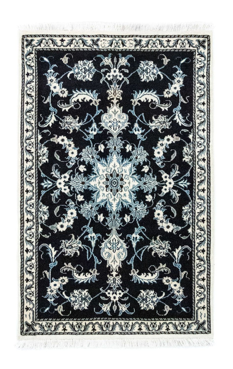 Tappeto Persero - Nain - 131 x 90 cm - blu scuro