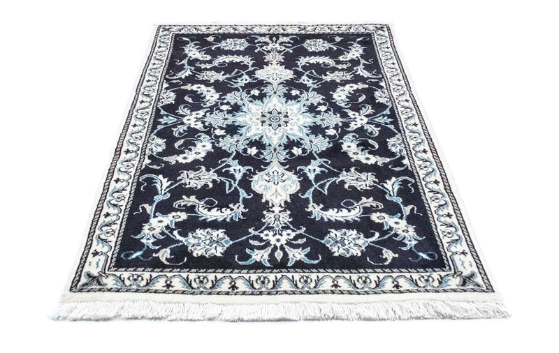 Tappeto Persero - Nain - 131 x 90 cm - blu scuro