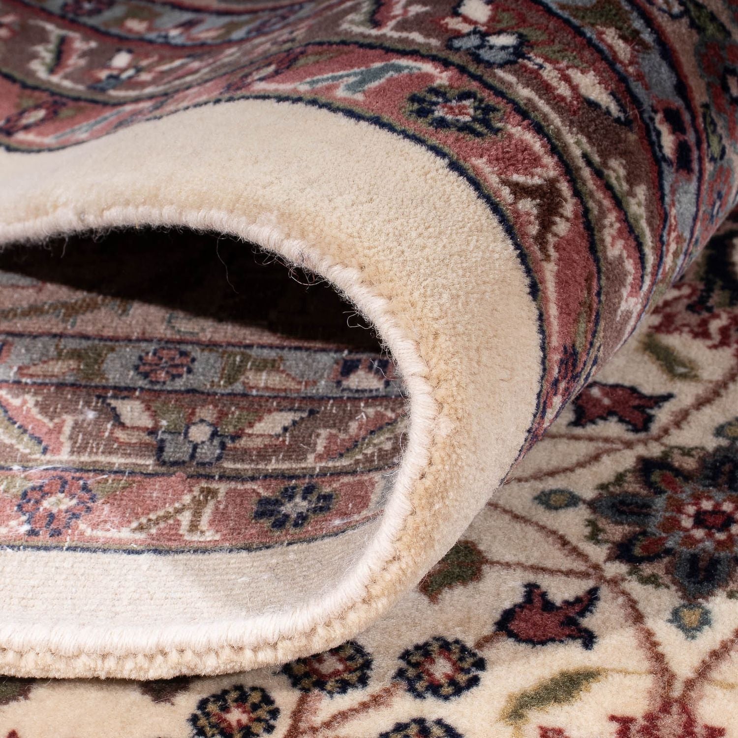 Tappeto orientale - Keshan - Indo - 296 x 248 cm - beige